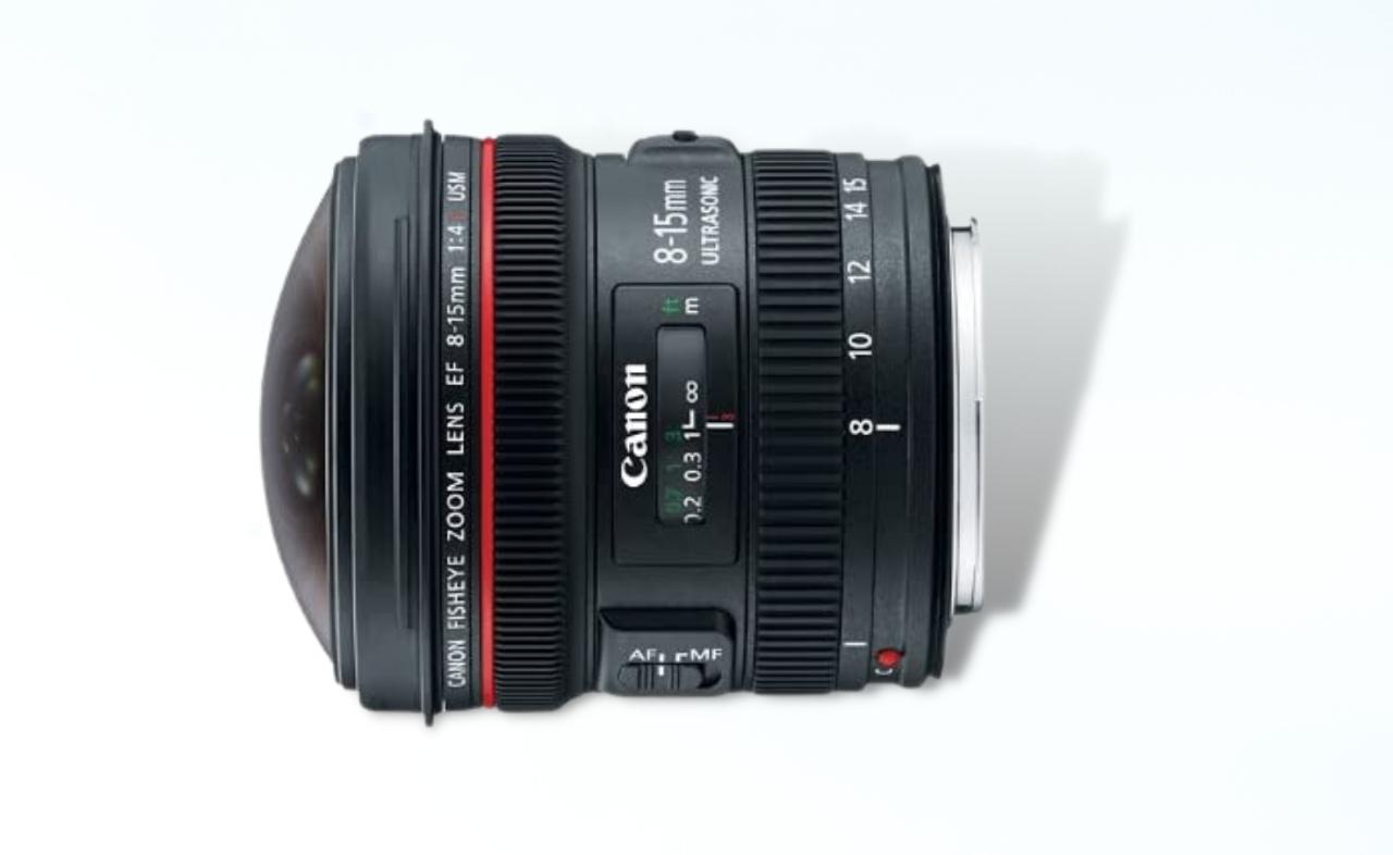 Canon EF 8-15mm f4L Fisheye USM Lens