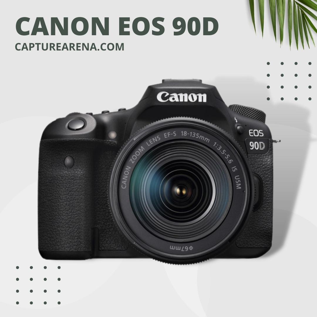 Canon EOS 90D Front View