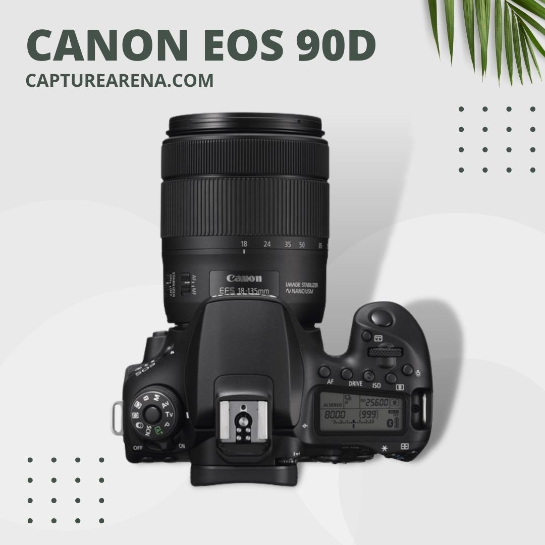 Canon EOS 90D Top View