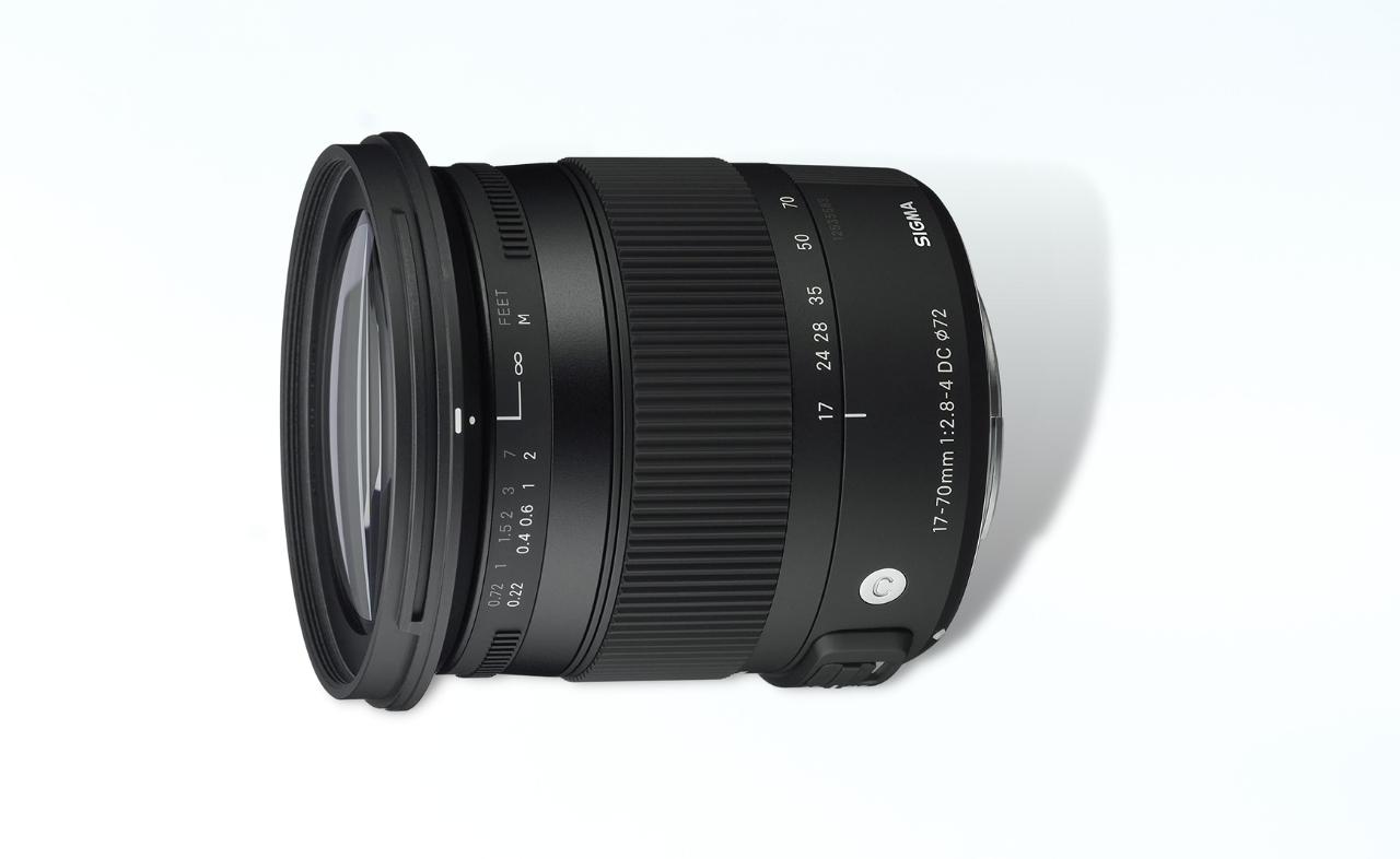 Sigma 17-70mm f2.8-4 DC Macro OS HSM Contemporary Lens