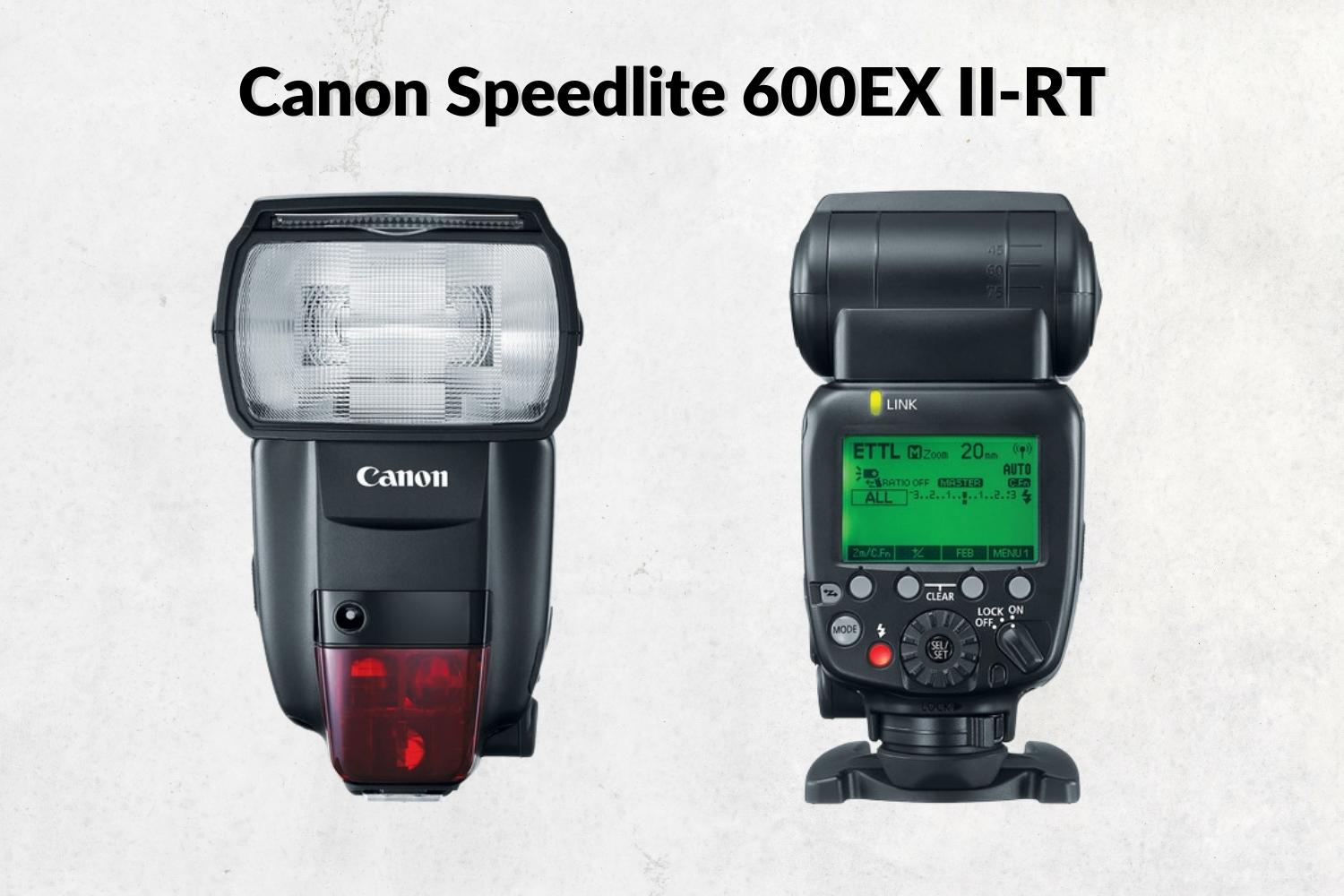 Canon Speedlite 600EX II-RT Camera Flash for Canon 5D Mark IV
