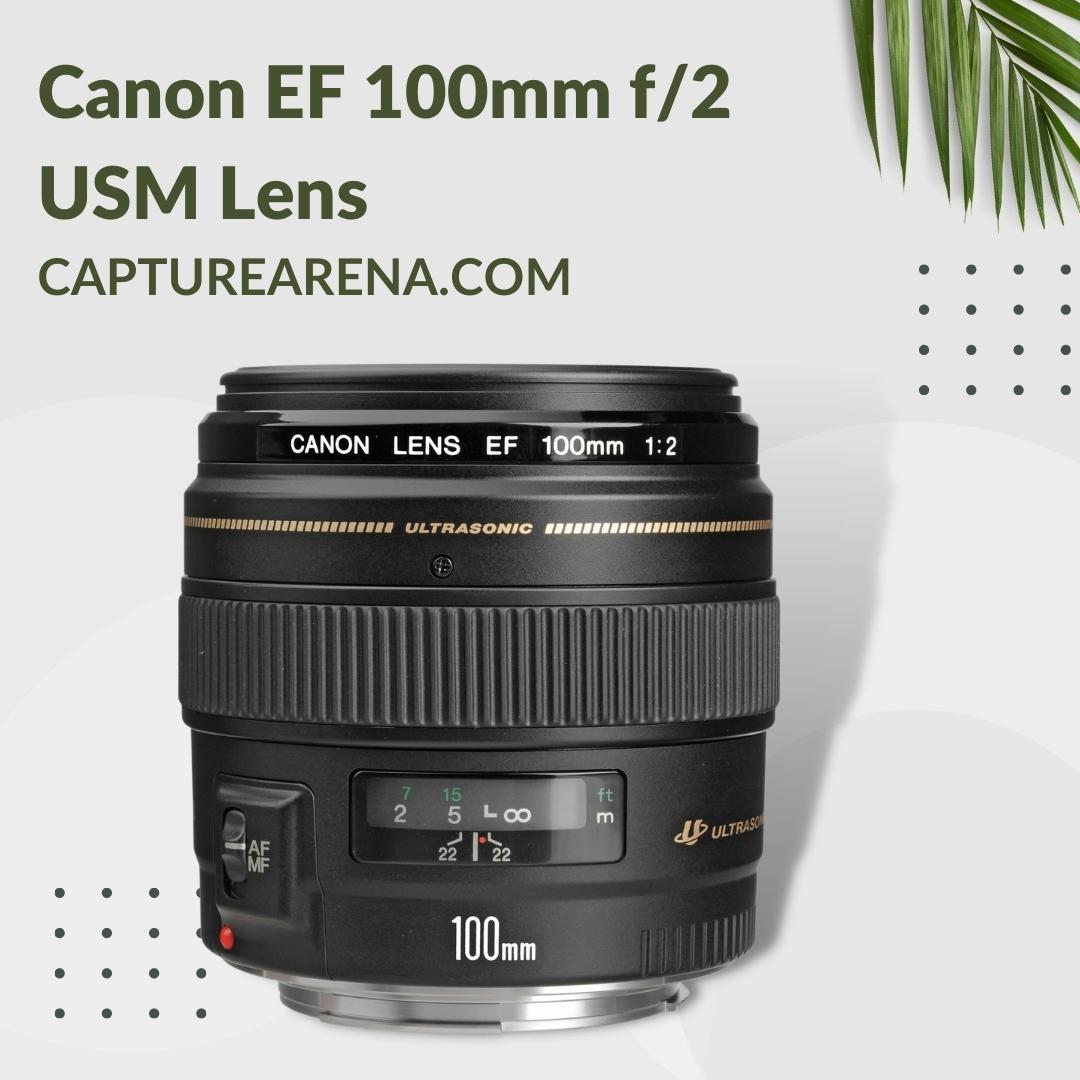 Canon EF 100mm f2 USM Lens - Product Image 1