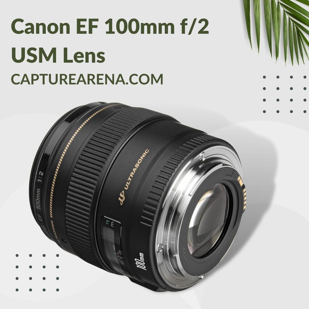 Canon EF 100mm f2 USM Lens - Product Image 2