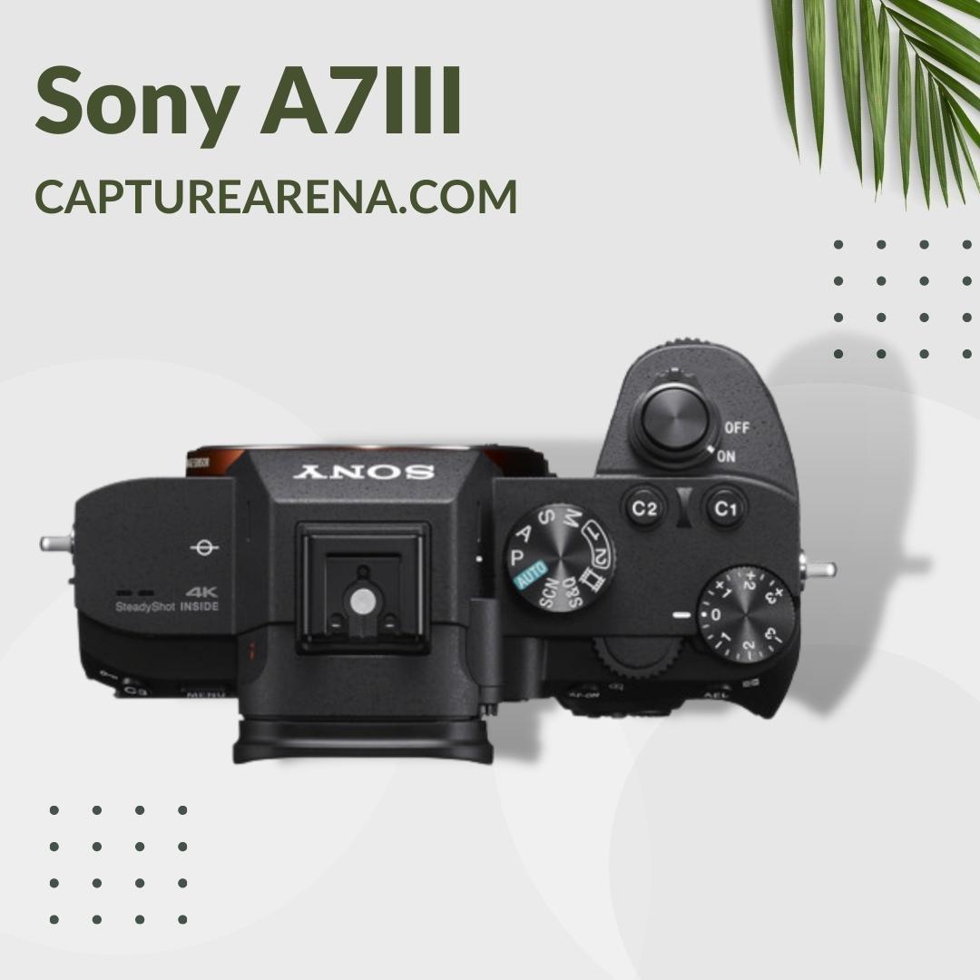 Sony A7III Top - Product Image