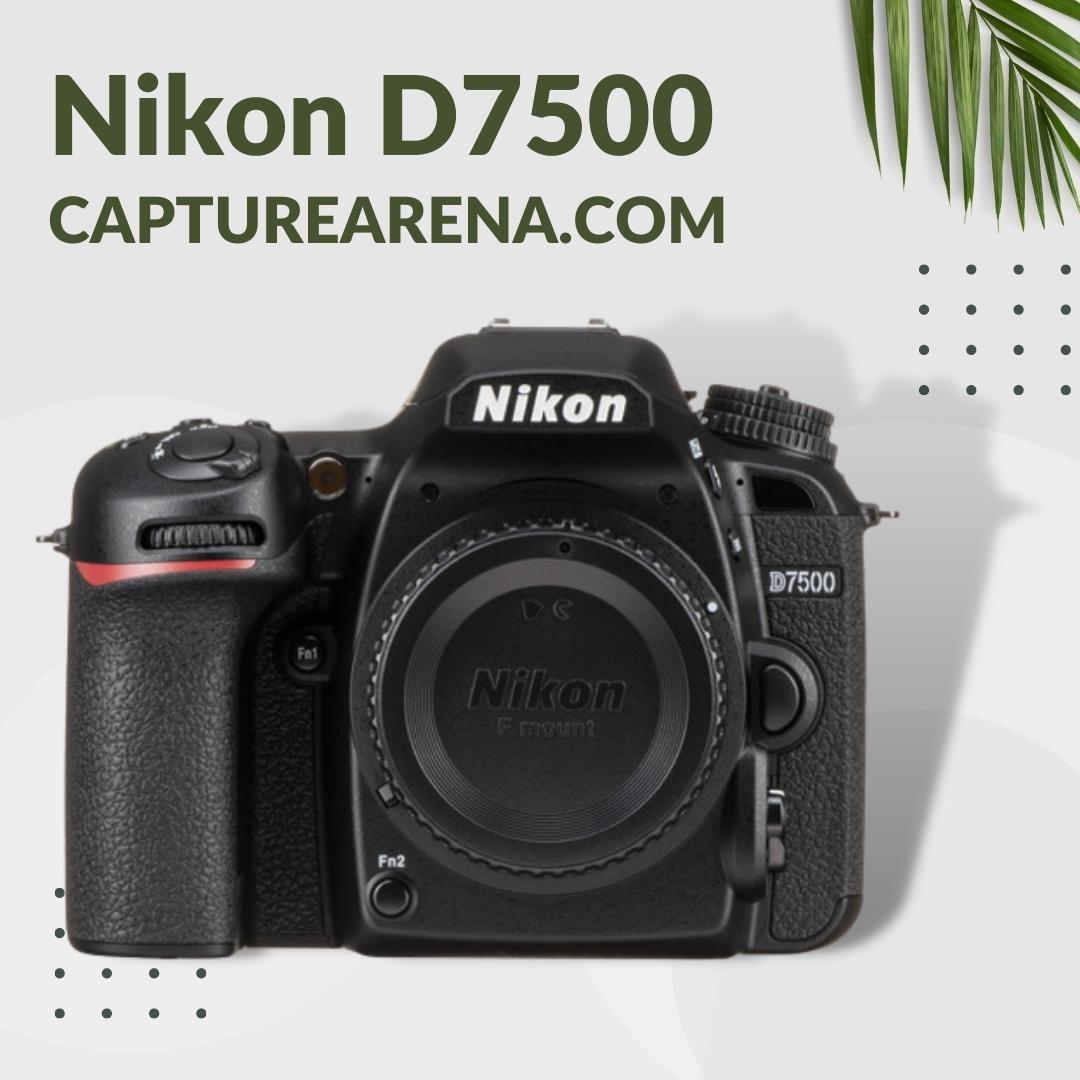 Nikon D7500 - Product Image - Front