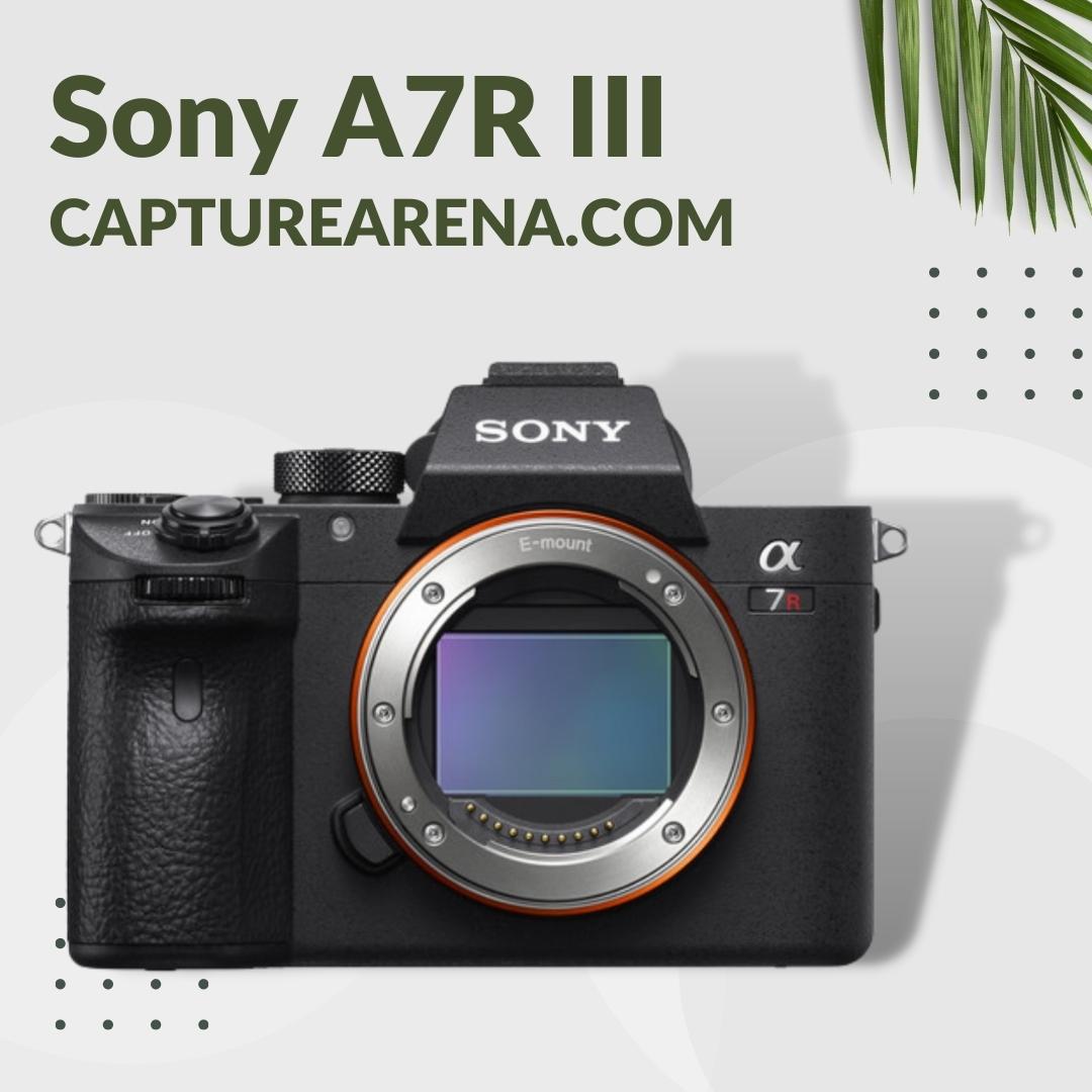 Sony A7R III - Product Image - Front