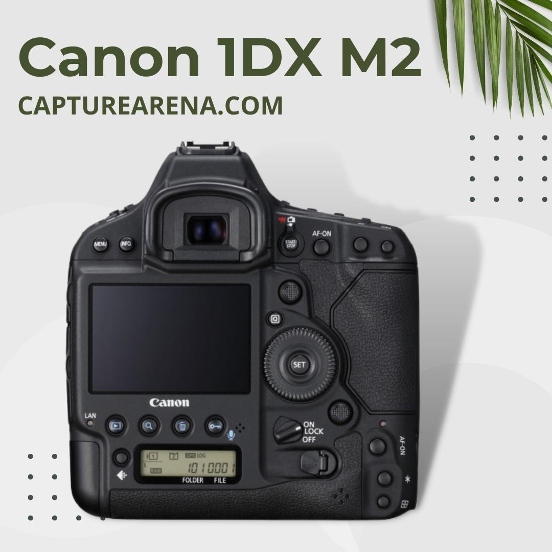 Canon EOS-1DX Mark II - Back - Product Image