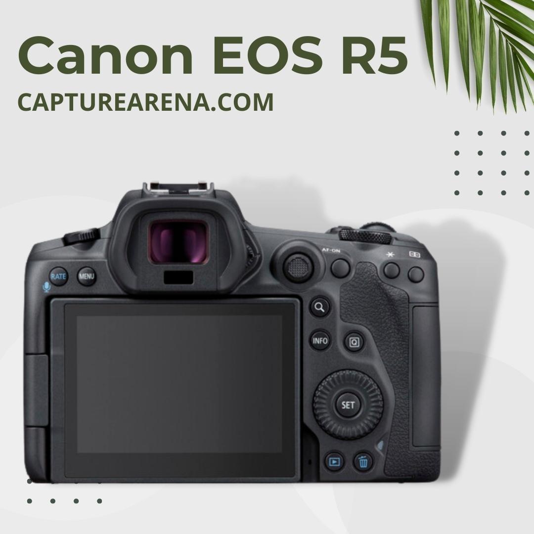 Canon EOS R5 - Product Image - Back
