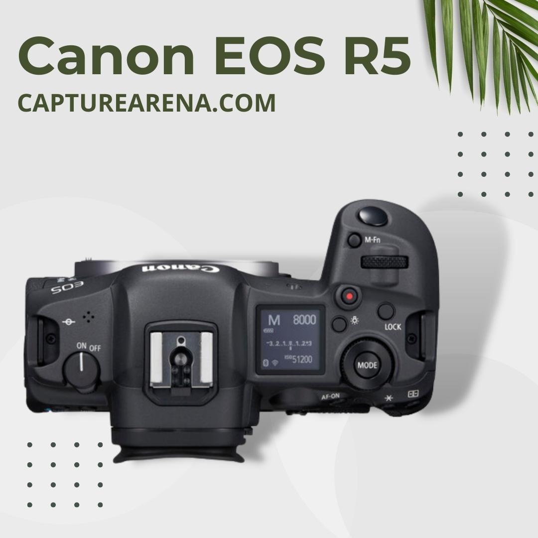 Canon EOS R5 - Product Image - Top