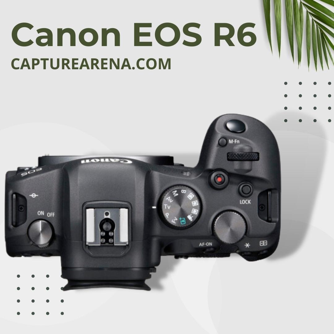 Canon EOS R6 - Product Image - Top