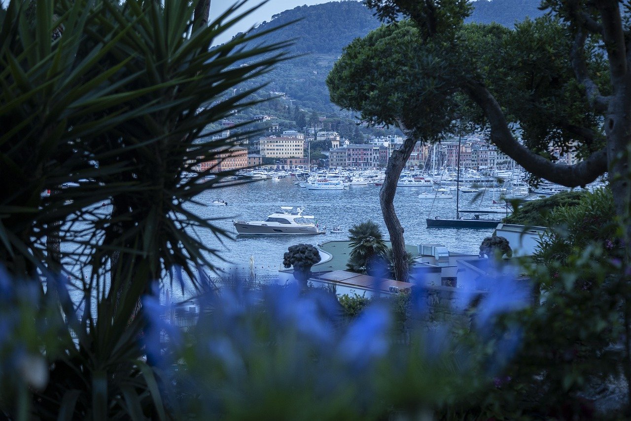 Liguria Sea Island Town Italy