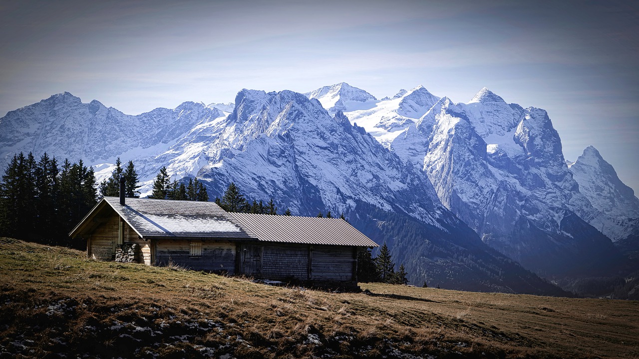 Mountains Cottage Switzerland