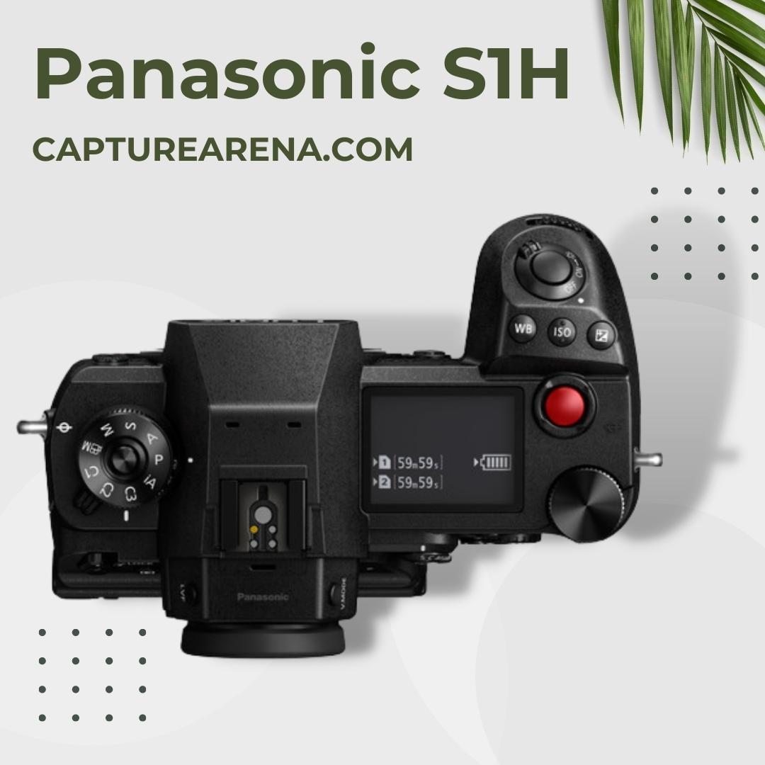 Panasonic Lumix S1H - Product Image - Top