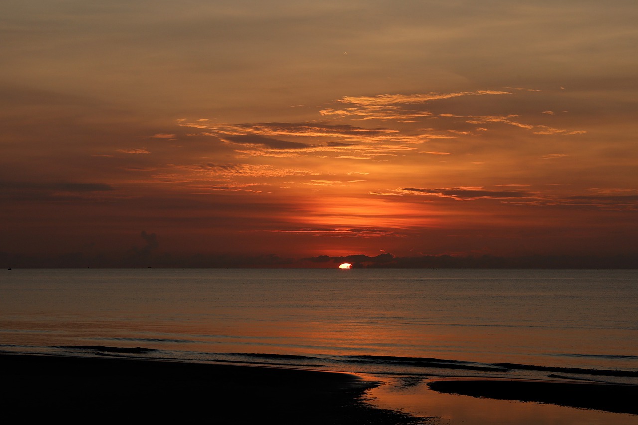 Sunrise Sun Beach Sea