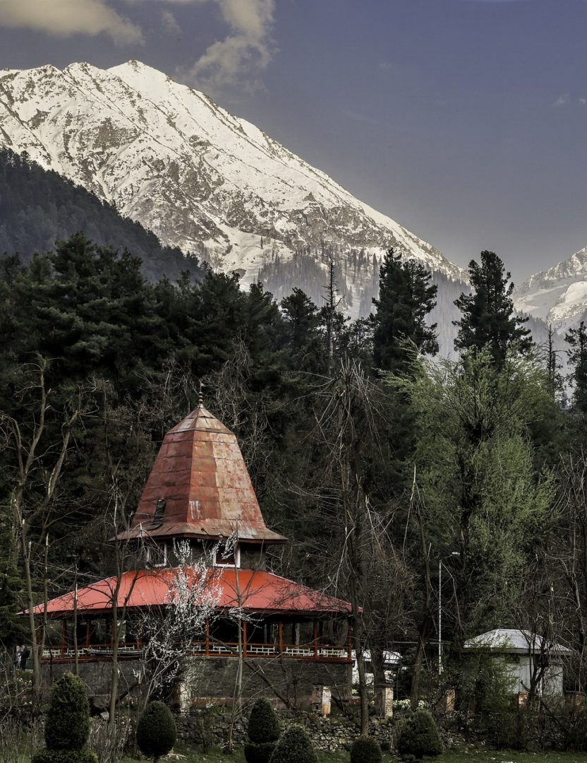 Temple Mountains Kashmir Nature
