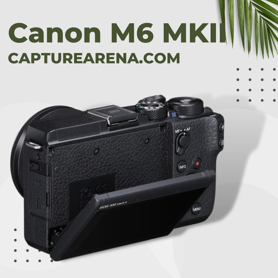 Canon EOS M6 Mark II - Product Image - Flip Screen