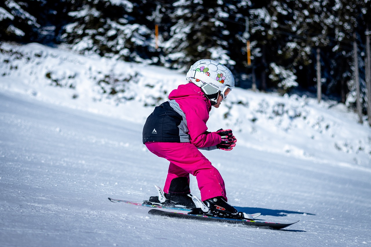 Skiing Child Sporty Winter Sports by Canon M6 Mark II