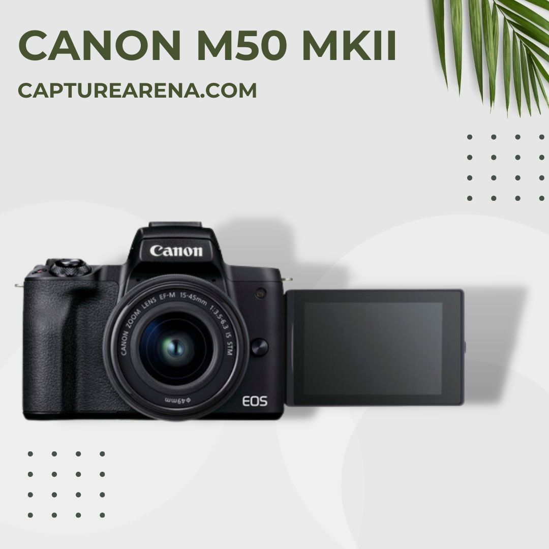 Canon M50 Mark II - Product Image - Flip Screen Front