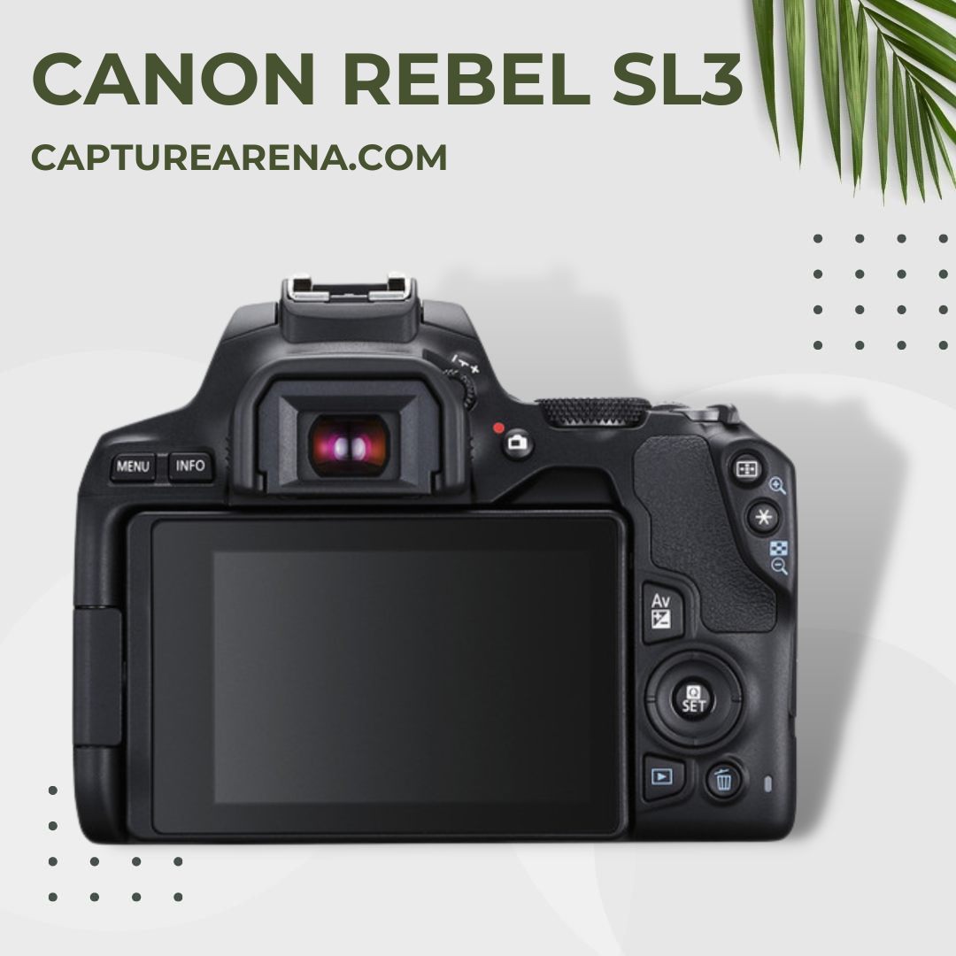 Canon Rebel SL3 - Product Image - Back