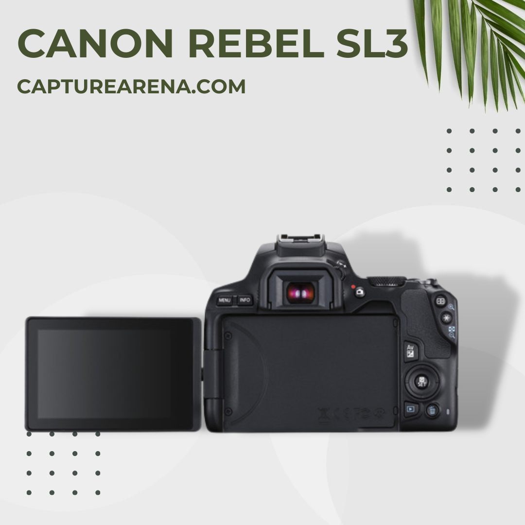 Canon Rebel SL3 - Product Image - Flip Screen
