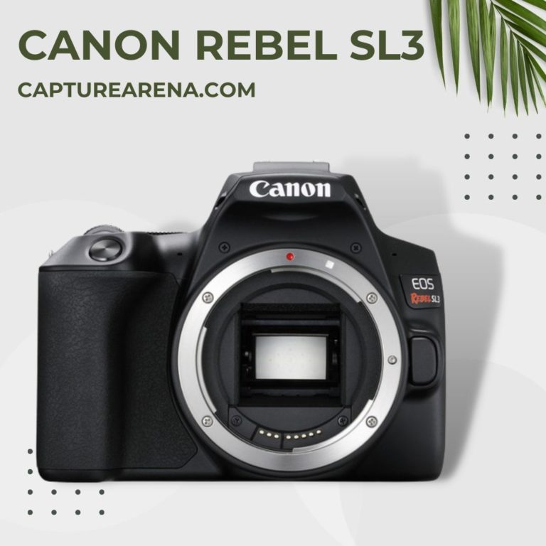 Canon Rebel SL3 - Product Image - Front