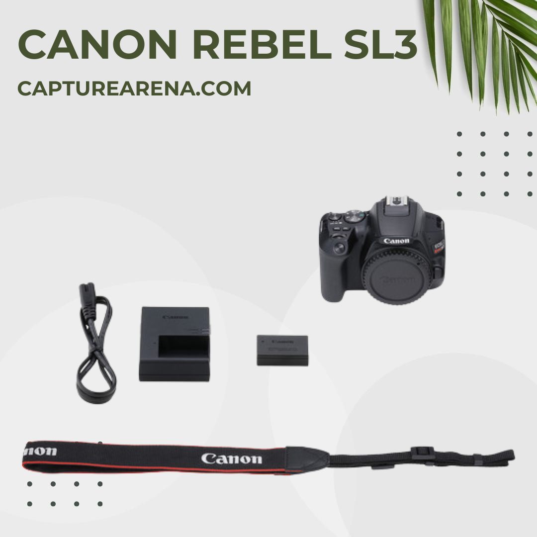 Canon Rebel SL3 - Product Image - In The Box