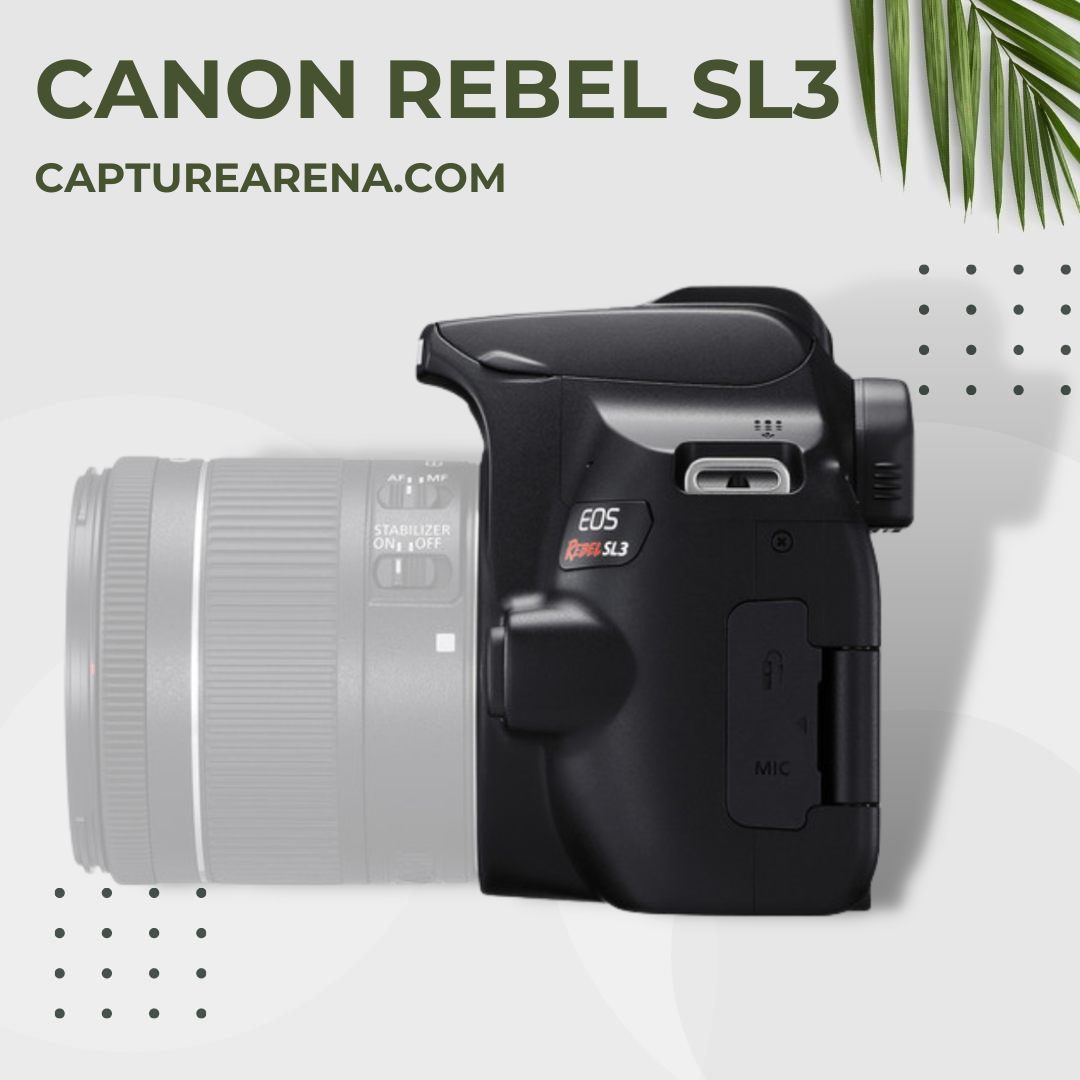 Canon Rebel SL3 - Product Image - Left