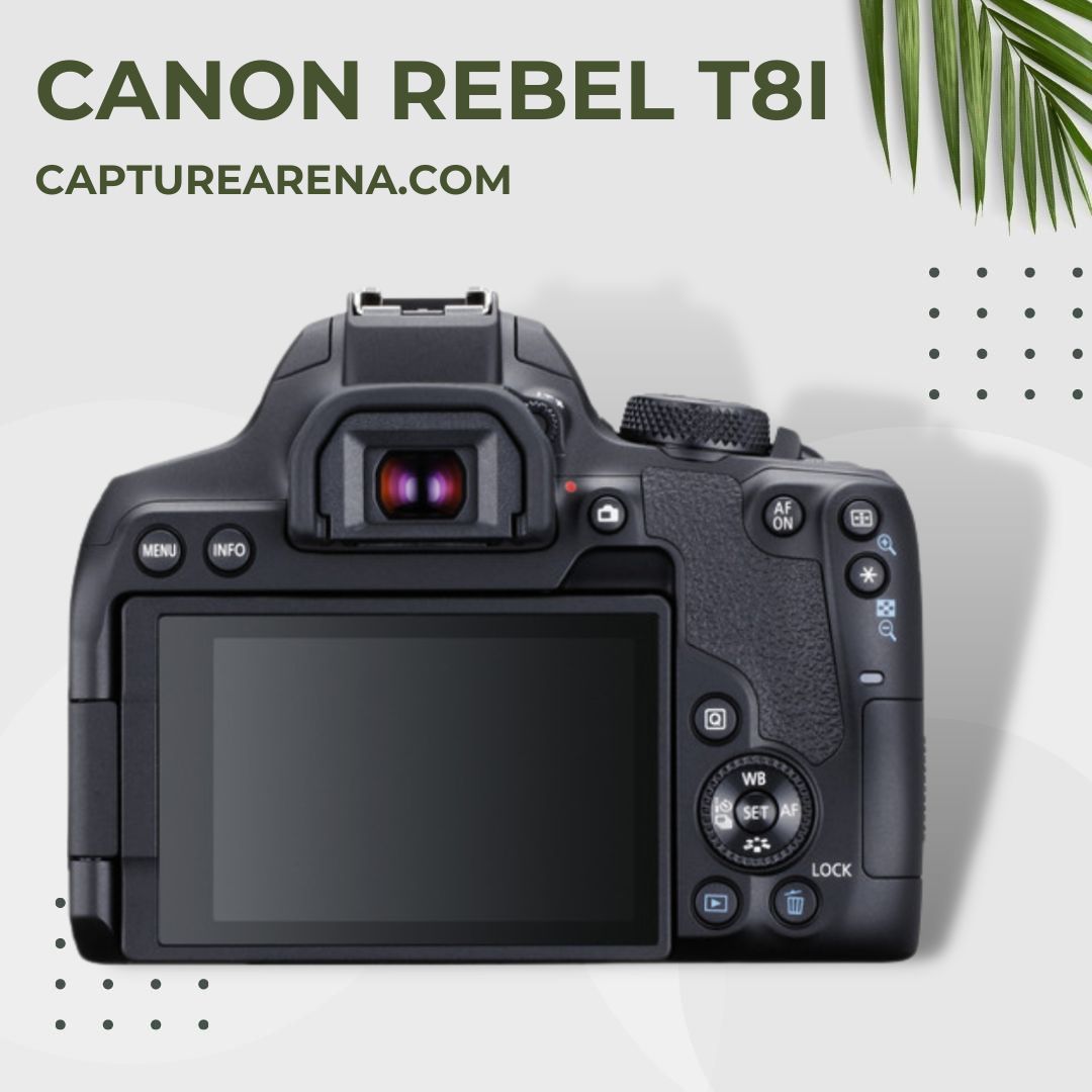 Canon Rebel T8i - Product Image - Back
