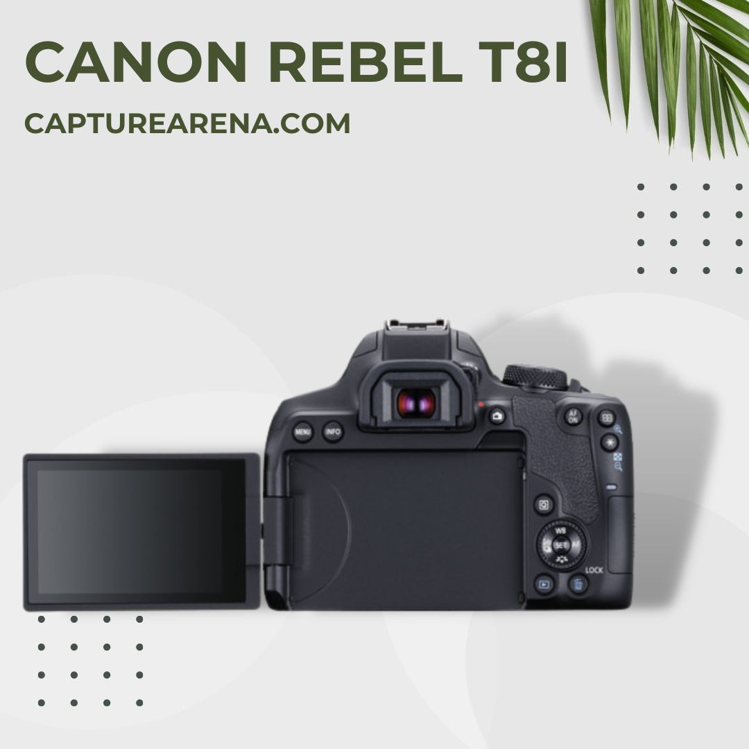 Canon Rebel T8i - Product Image - Flip Screen