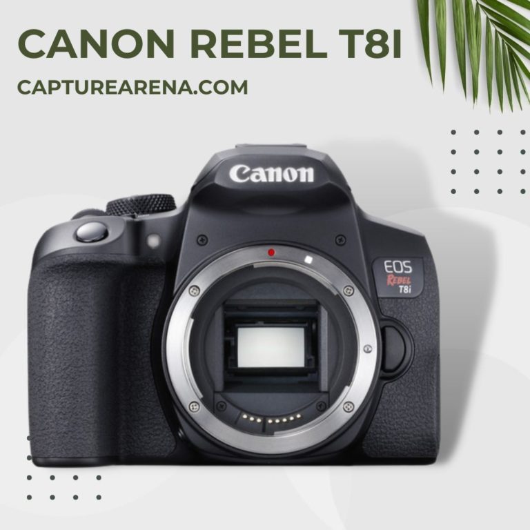 Canon Rebel T8i - Product Image - Front